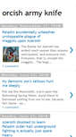 Mobile Screenshot of orcisharmyknife.com
